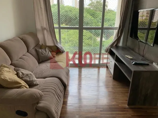 Apartamento para locação em São Paulo-SP, Vila Clementino: 2 quartos, 1 suíte, 2 banheiros