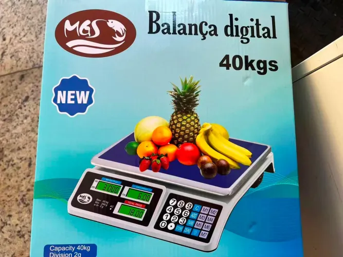 Balança comercial 40 kilos