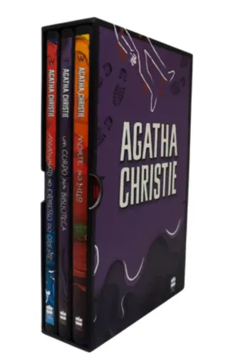Box Agatha Christie 3 livros