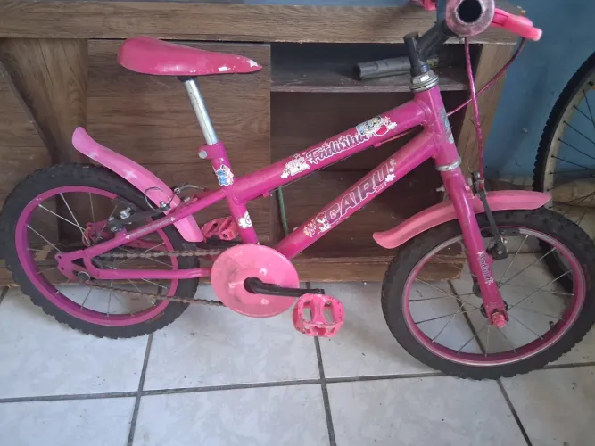 Bicicleta Infantil Feminina Aro 16