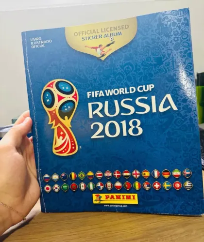 ÁLBUM COPA DA MUNDO 2018