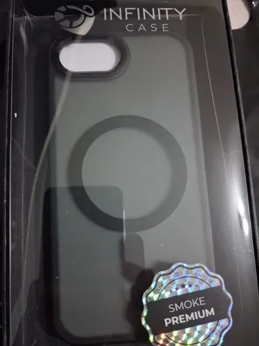 CAPA SMK PREMIUM MEGASAFE IPHONE 16E - PRETO