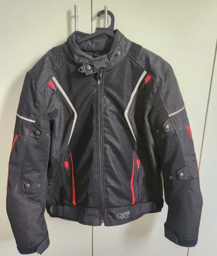 Jaqueta Motociclista WXR Thuna Preta/Vermelha Tam 2XL (Usada Poucas Vezes)