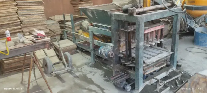 Máquina de bloco hidráulica 