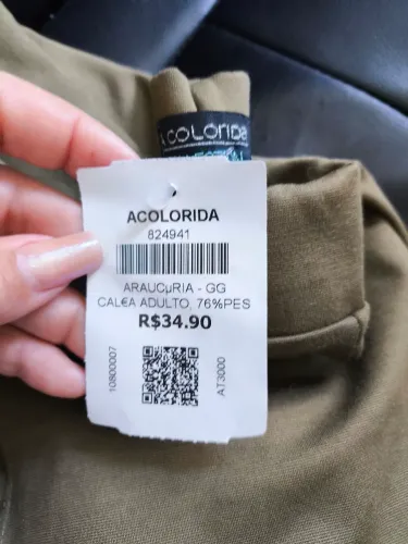 Calça verde novinha