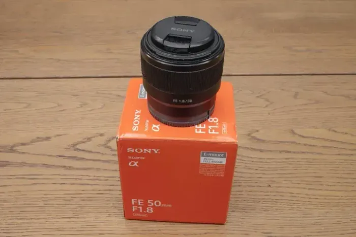 Lente sony 50mm