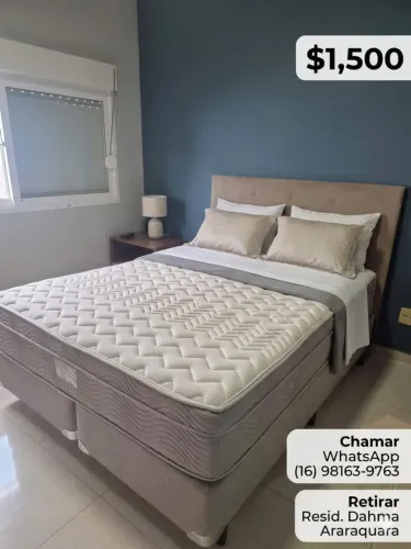 Cama box casal
