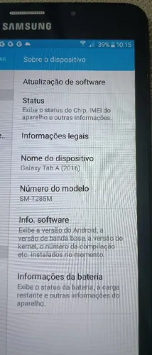 Tablet Samsung Galaxy TAb A6( 2016)