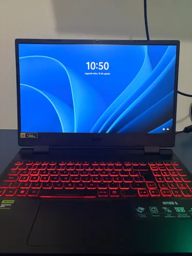 Notebook Acer nitro 5 Rtx 3050