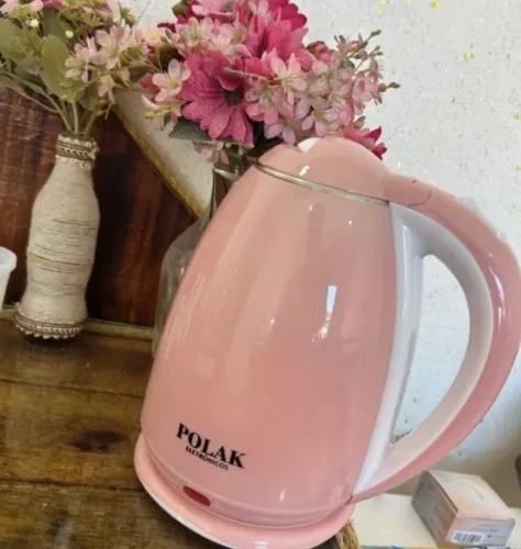 Chaleira eletrica Rosa