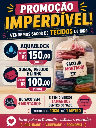RETALHOS DE SOFÁ (Serve para artesanato)