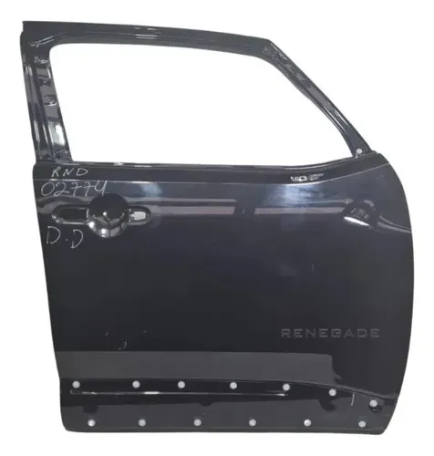 Porta Dianteira Direita Preto Jeep Renagade 2015 2025 02774 Dianteira Direita Preta
