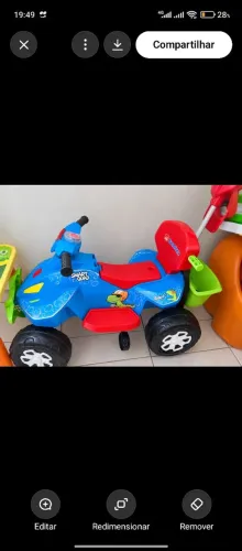 Carrinho de passeio Bandeirante (QUADRICICLO)