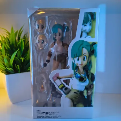 Action Figure Bulma SHF® Articulada - Dragon Ball Z | Colecionável