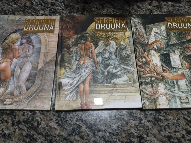 Serpieri Druuna 1,2 e 3