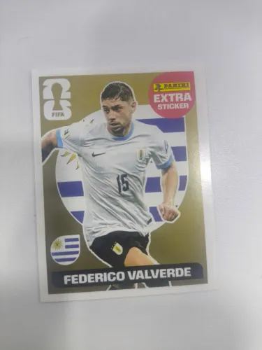 Figurinha Valverde extra legend Ouro