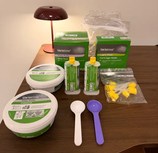 Kit Silicone Adicao Variotime 2 Base 300ml 2 Light Flow 50ml