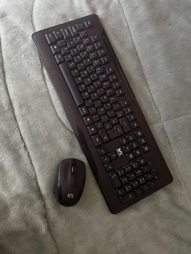 Teclado com Mouse sem fio