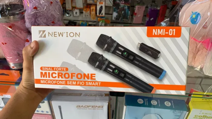 Microfone sem fio 