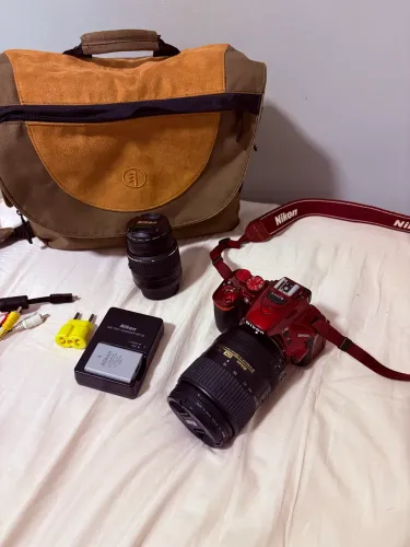 Câmera Profissional Nikon D5500 | 2 Lentes Nikon Originais 