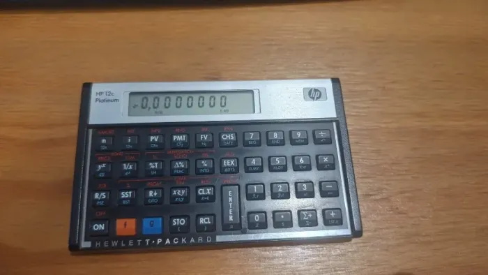 HP 12C Paltinum