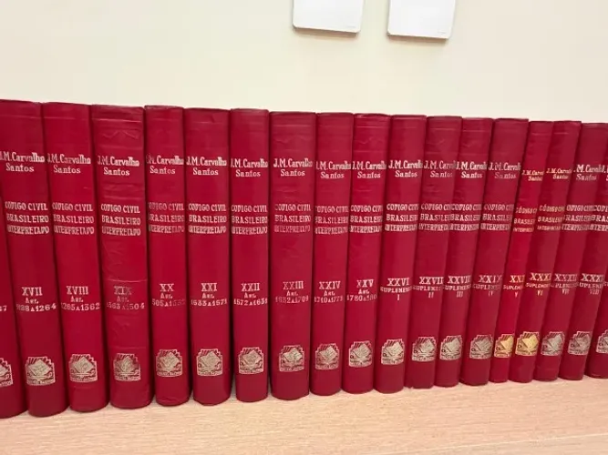 J. M. Carvalho Santos - Código Civil Brasileiro Interpretado - 35 Volumes Completo