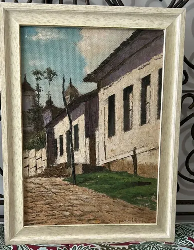 Quadro - O artista Ernesto Capobianco