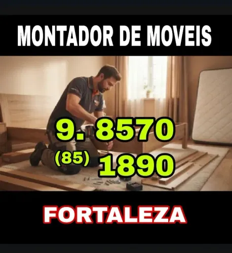 Montador de móveis com montagem segura de guarda-roupas, armários, closet e cômodas