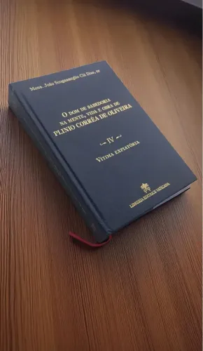 Livro Luxo O Dom De Sabedoria Plinio Correa De Oliveira V.iv