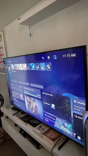 Smart TV Samsung 55° Polegadas 4k Crystal