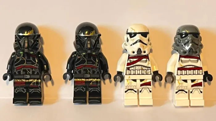 LEGO Star Wars Ahsoka Death Trooper e Night Trooper