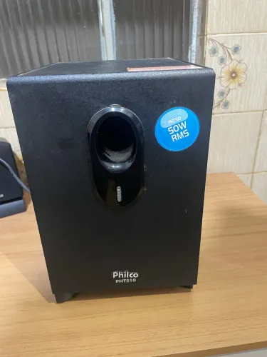 Caixa de som Home Theater Philco Pht510 (Subwoofer Ativo Prologic)
