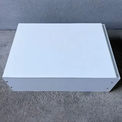 Armário de Canto p/ Parede - MDF Branco - 50x36x29 cm
