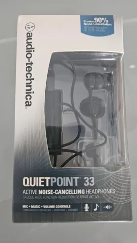 Fone ouvido Audio-Technica QuietPoint  33