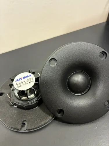 TWEETER DE SEDA - AIYIMA HI-FI - COM SUPORTE