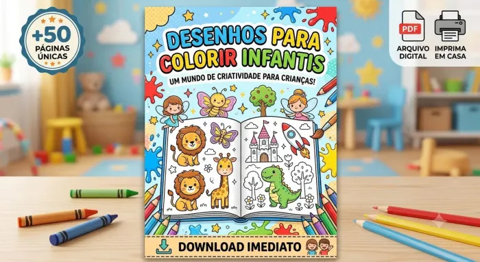 DESENHOS INFANTIS PARA COLORIR 