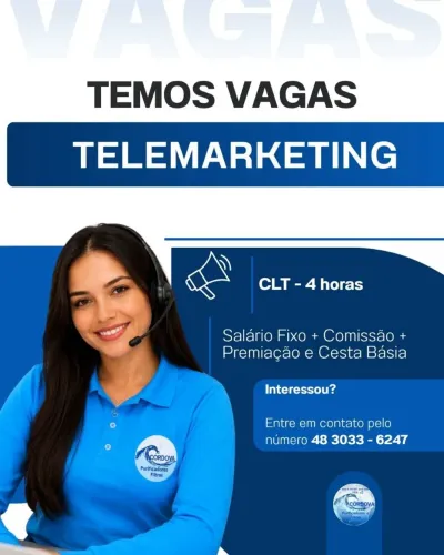 Telemarketing 4 horas