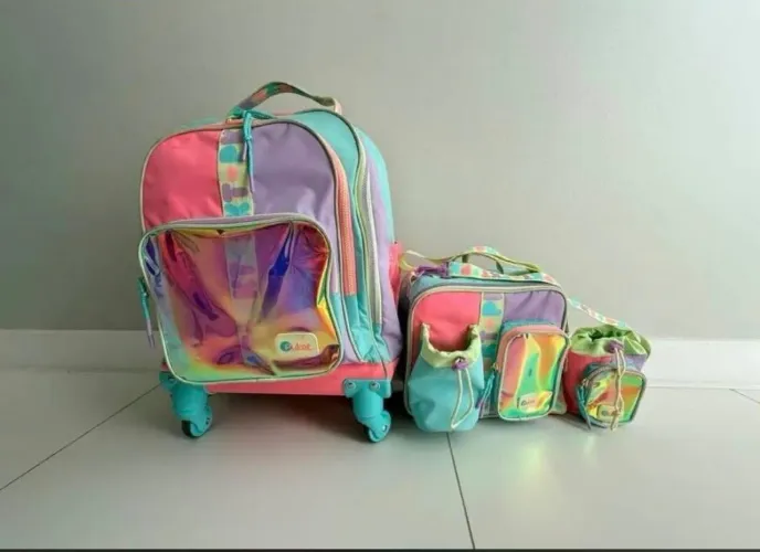 Kit mochila Puket 360 usada 2 vezes