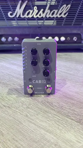 Pedal Mooer Cab X2 - IR Loader / Cab Sim para Guitarra