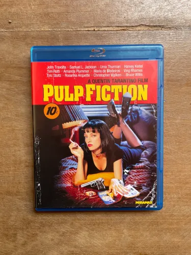 Blu-ray importado Pulp Fiction