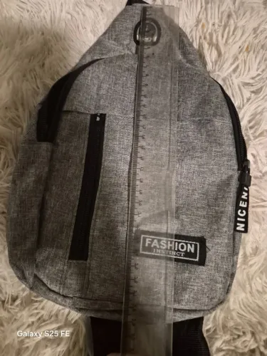 bolsa cinza lateral