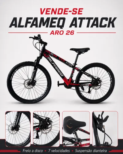 VENDO BIKE ARO 26