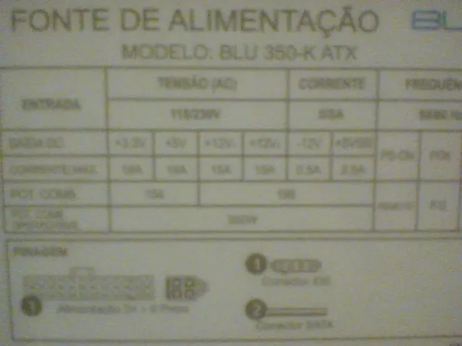 FONTE PC BLU 35OW REAL