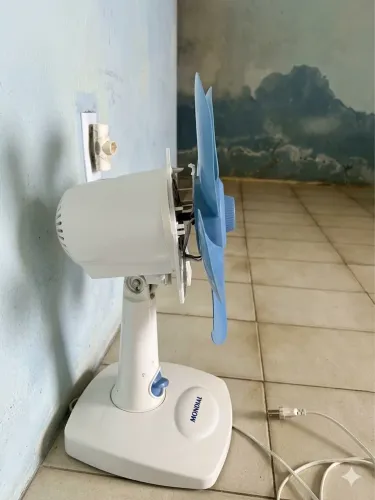 Ventilador 30cm 6 pás forte somente sem a proteção das pás R$65