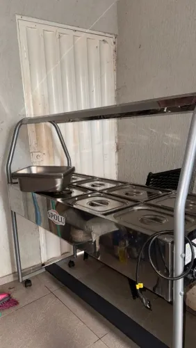 BALCÃO SELF-SERVICE COM 8 CUBAS À VENDA