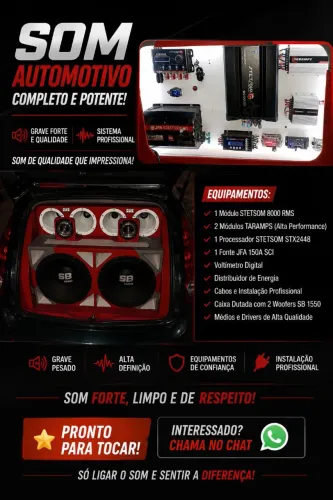 Vendo som automotivo