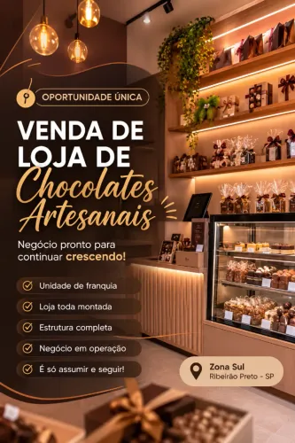 Franquia de Chocolates Artesanais