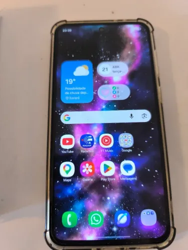Smartphone Samsung A36 branco 256 Gb