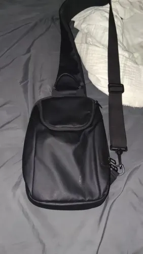 Bolsa transversal masculina