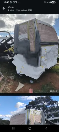 Preparador de pintura para caminhão 
